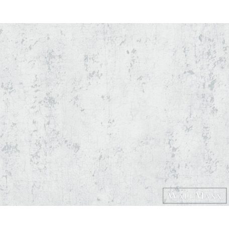 AS Creation Titanium 3 37840-1 szürke, fémhatású, fehér Fém-hatású Uni tapéta