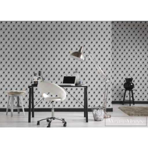 AS CREATION KARL LAGERFELD 37842-4 FEKETE GRAFIKAI TAPÉTA