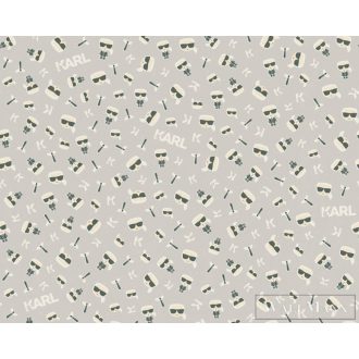 AS CREATION KARL LAGERFELD 37843-3 BÉZS MODERN TAPÉTA