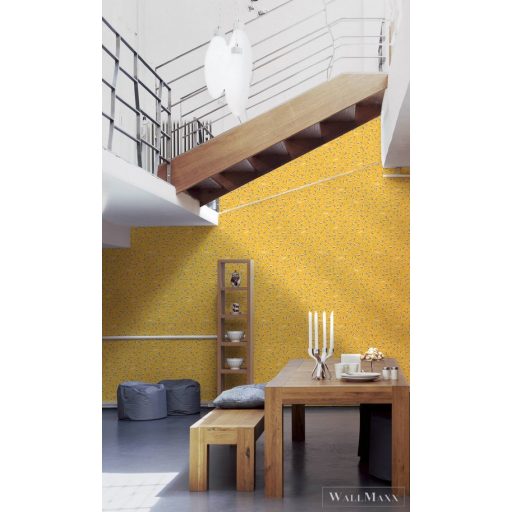 AS CREATION KARL LAGERFELD 37843-4 SÁRGA MODERN TAPÉTA