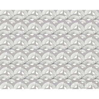 AS CREATION KARL LAGERFELD 37847-1 SZÜRKE GRAFIKAI TAPÉTA