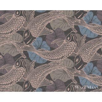   AS CREATION METROPOLITAN STORIES 2 2023 37859-4 FEKETE HALAS TAPÉTA