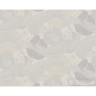   AS CREATION METROPOLITAN STORIES 2 2023 37859-6 FEHÉR HALAS TAPÉTA