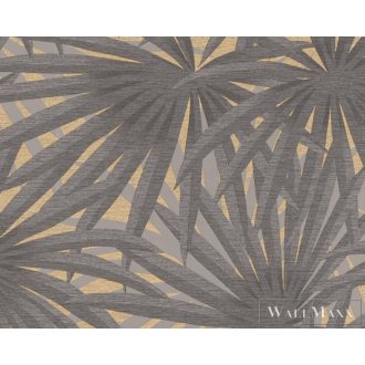   AS CREATION METROPOLITAN STORIES 2 2023 37861-1 SZÜRKE LEVELES TAPÉTA