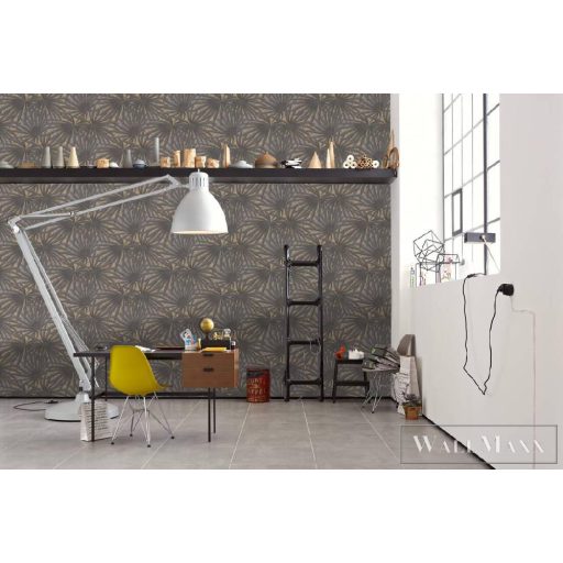 AS CREATION METROPOLITAN STORIES 2 2023 37861-1 SZÜRKE LEVELES TAPÉTA