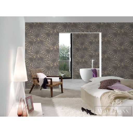 AS CREATION METROPOLITAN STORIES 2 2023 37861-1 SZÜRKE LEVELES TAPÉTA