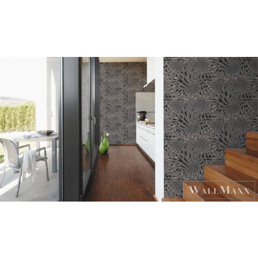 AS CREATION METROPOLITAN STORIES 2 2023 37861-2 EZÜST LEVELES TAPÉTA