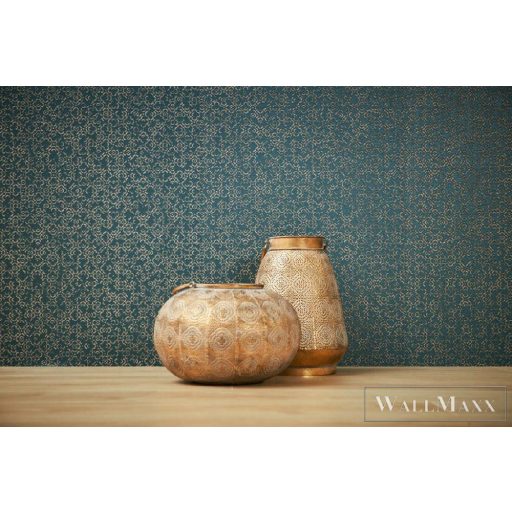 AS CREATION METROPOLITAN STORIES 2 2023 37866-4 ARANY ARAB MOTÍVUMOS TAPÉTA