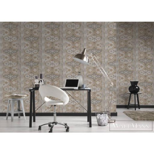 AS CREATION METROPOLITAN STORIES 2 2023 37868-3 FEHÉR SZŐNYEG MINTÁS TAPÉTA