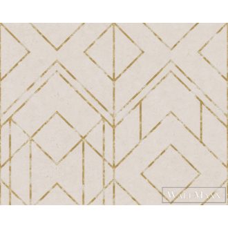   AS CREATION METROPOLITAN STORIES 2 2023 37869-3 BÉZS MOZAIK MINTÁS TAPÉTA