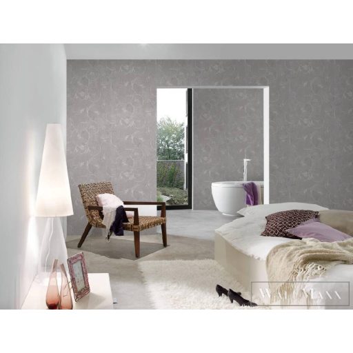 AS CREATION METROPOLITAN STORIES 2 2023 37900-2 SZÜRKE KÖRÖS TAPÉTA