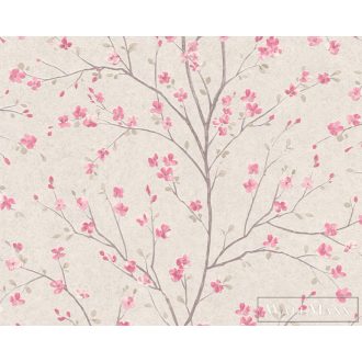   AS CREATION METROPOLITAN STORIES 2 2023 37912-1 PINK TAVASZI TAPÉTA