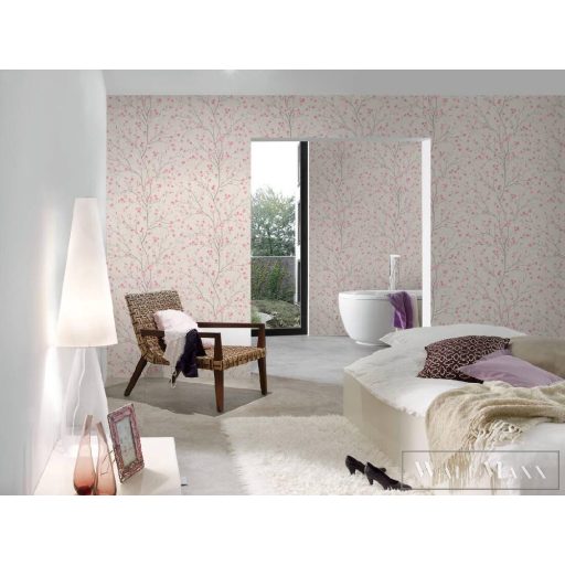 AS CREATION METROPOLITAN STORIES 2 2023 37912-1 PINK TAVASZI TAPÉTA