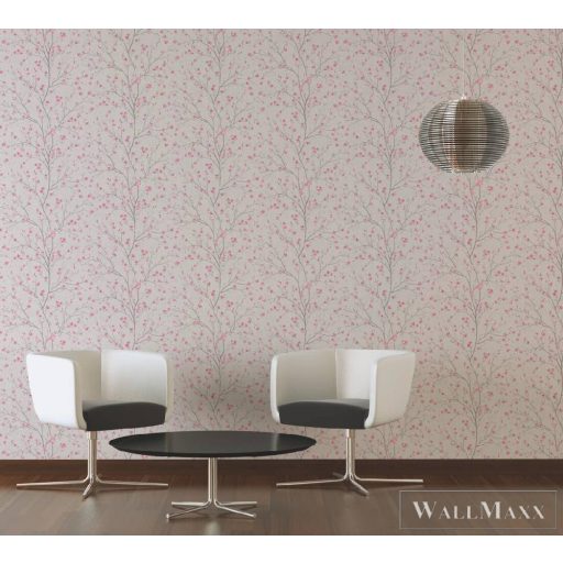 AS CREATION METROPOLITAN STORIES 2 2023 37912-1 PINK TAVASZI TAPÉTA