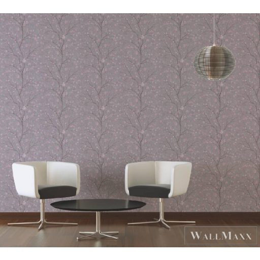 AS CREATION METROPOLITAN STORIES 2 2023 37912-2 SZÜRKE TAVASZI TAPÉTA