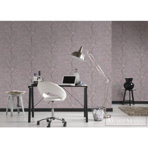 AS CREATION METROPOLITAN STORIES 2 2023 37912-2 SZÜRKE TAVASZI TAPÉTA