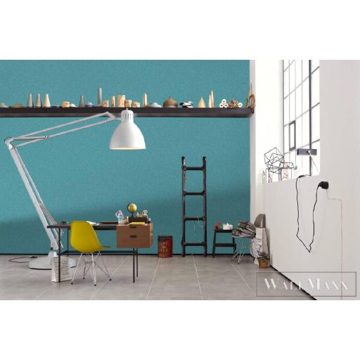 AS CREATION METROPOLITAN STORIES 2 2023 37913-3 TENGERKÉK MODERN TAPÉTA