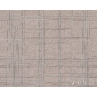   AS CREATION METROPOLITAN STORIES 2 2023 37919-2 BÉZS HÁLÓ TAPÉTA