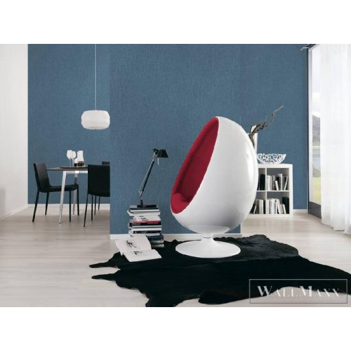 AS CREATION DANIEL HECHTER 6 37952-1 KÉK SZÖVETMINTÁS TAPÉTA