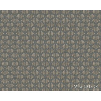 AS CREATION Trendwall 2 2024 37957-3 fekete grafikus tapéta