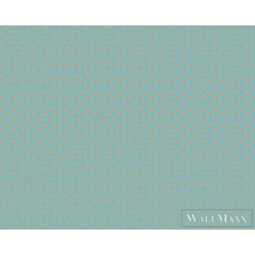 AS CREATION Trendwall 2 2024 37958-4 kék grafikus tapéta