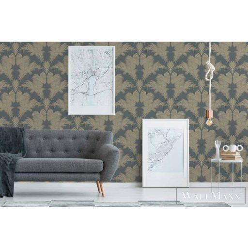 AS CREATION Trendwall 2 2024 37959-3 fekete tollas tapéta