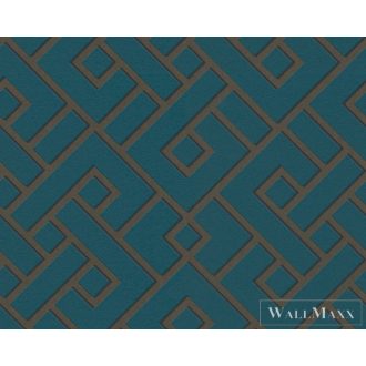 AS CREATION Change is Good 37984-3 fekete csempe tapéta