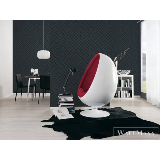 AS CREATION Change is Good 37984-4 fekete csempe tapéta