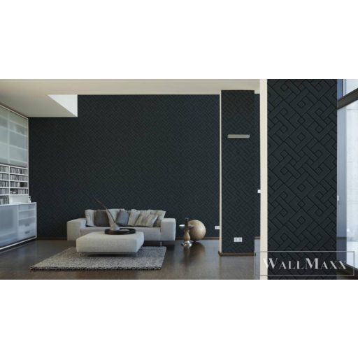 AS CREATION Change is Good 37984-4 fekete csempe tapéta