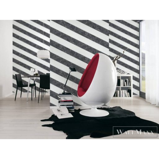 AS CREATION Change is Good 37992-1 fekete márványmintás tapéta