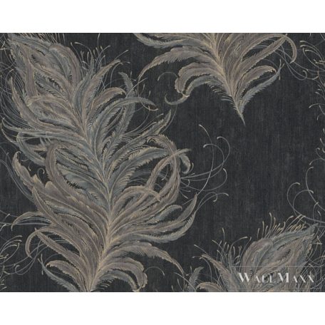 AS CREATION Mata Hari 38009-4 fekete barokk tapéta