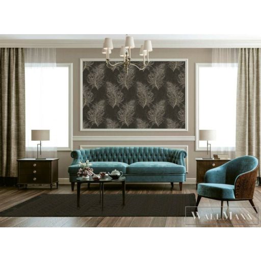 AS CREATION Mata Hari 38009-4 fekete barokk tapéta