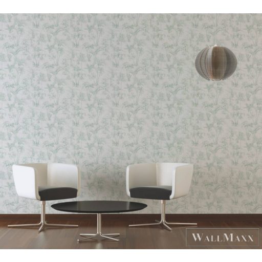 AS CREATION Cuba 38021-2 levélmintás tapéta