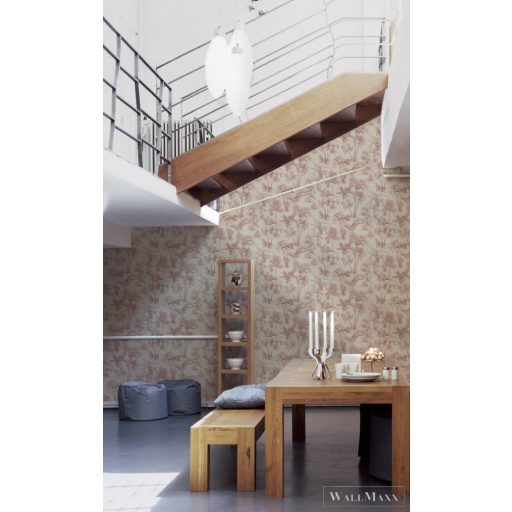 AS CREATION Cuba 38021-3 levélmintás tapéta