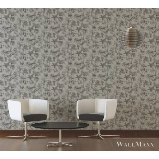 AS CREATION Cuba 38021-4 levélmintás tapéta