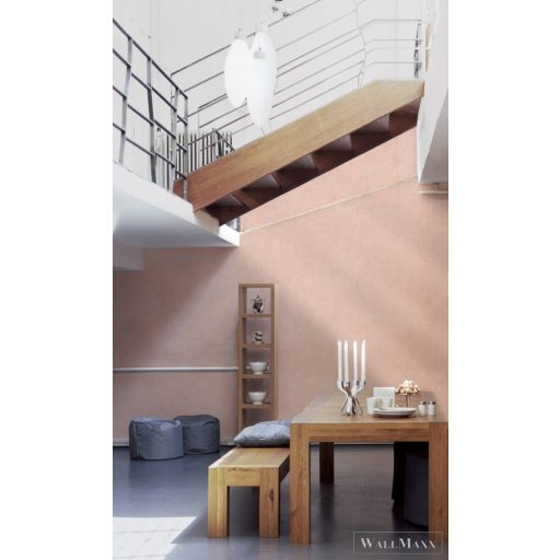 AS Creation Cuba 38024-6 fémhatású, rózsaszín Egyszínű Uni tapéta