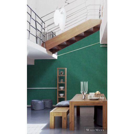 AS Creation Cuba 38024-9 kék, zöld Egyszínű Uni tapéta