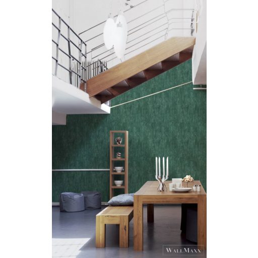 AS CREATION Trendwall 2 2024 38044-4 zöld márványmintás tapéta