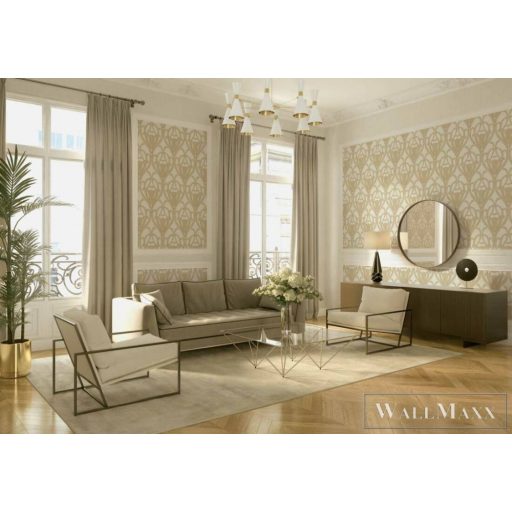 AS CREATION Mata Hari 38091-1 bézs barokk tapéta