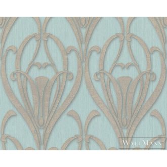 AS CREATION Mata Hari 38091-2 zöld barokk tapéta