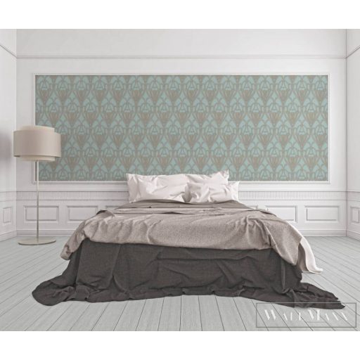AS CREATION Mata Hari 38091-2 zöld barokk tapéta