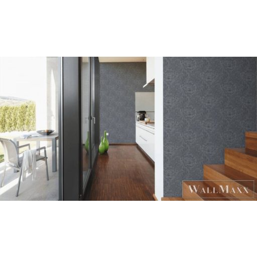 AS CREATION Mata Hari 38092-4 fekete klasszikus tapéta