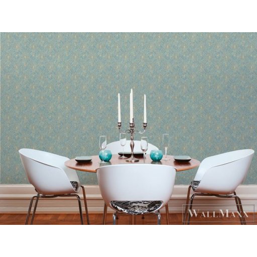 AS CREATION Mata Hari 38094-2 kék barokk tapéta