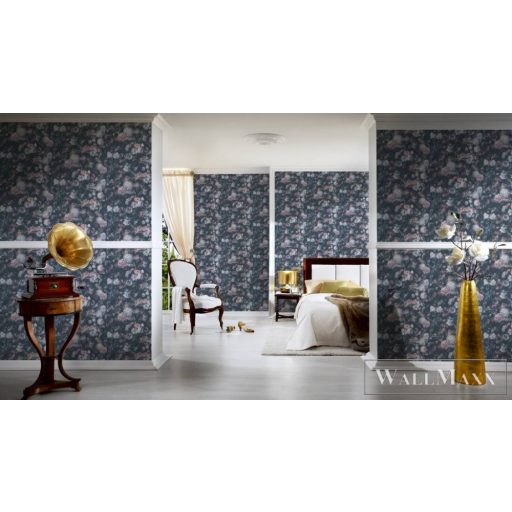 AS CREATION Mata Hari 38095-3 fekete barokk tapéta