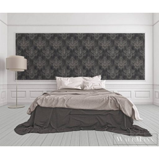 AS CREATION Mata Hari 38096-4 fekete barokk tapéta