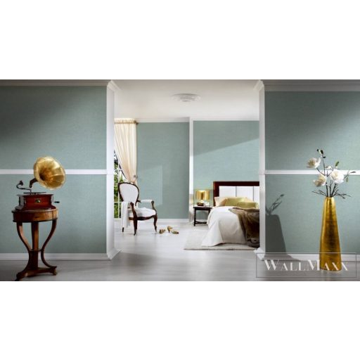 AS CREATION Mata Hari 38097-6 zöld klasszikus tapéta