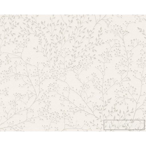 AS CREATION Trendwall 2 2024 38100-1 krémszínű levélmintás tapéta