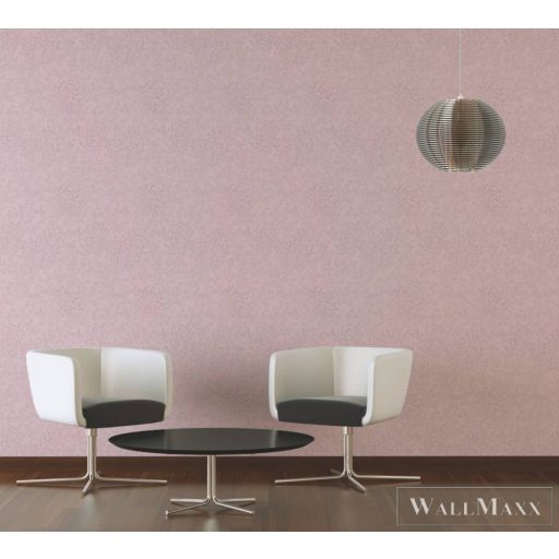 AS CREATION Trendwall 2 2024 38100-2 rózsaszín levélmintás tapéta