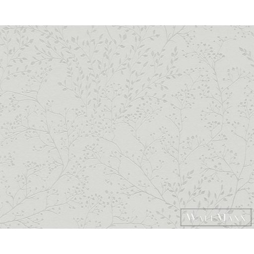 AS CREATION Trendwall 2 2024 38100-4 szürke levélmintás tapéta
