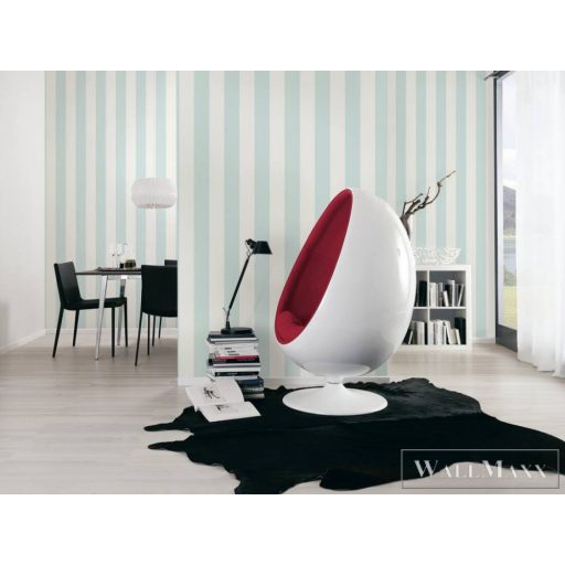 AS CREATION Trendwall 2 2024 38101-4 zöld csíkos tapéta